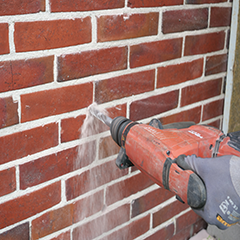 loch bohren mauerwerk